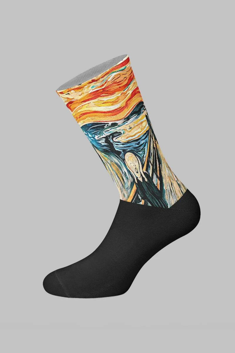 Scream Designed Digital Printed Socks - Image 2