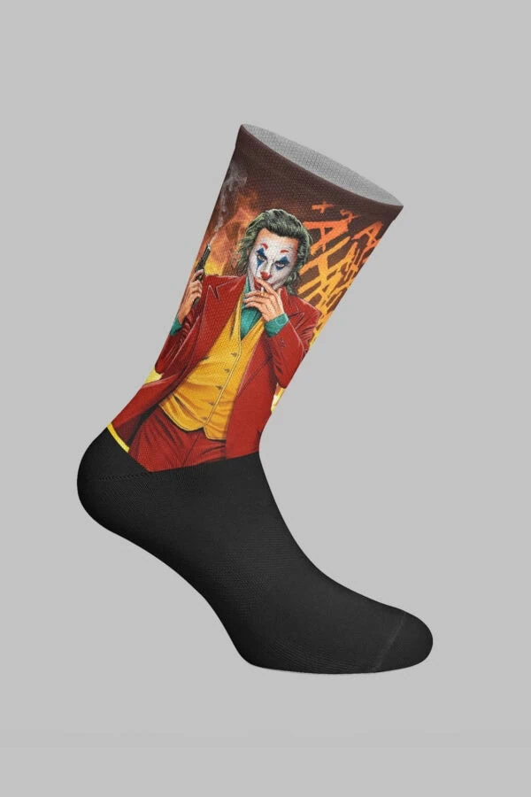 Joker Smoke Designed Digital Printed Socks