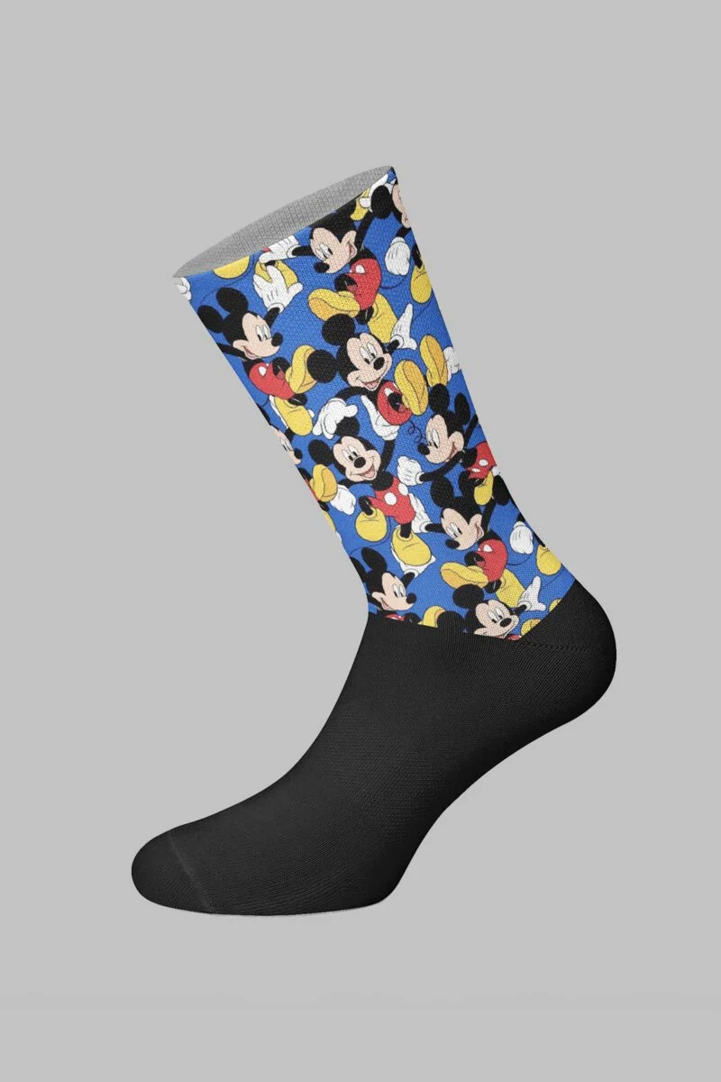 Mickey Mouse Designed Digital Printed Socks - Image 2