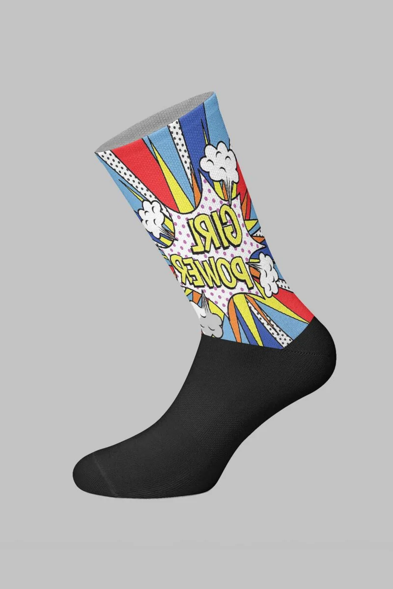 Girl Power Digital Printed Socks - Image 2