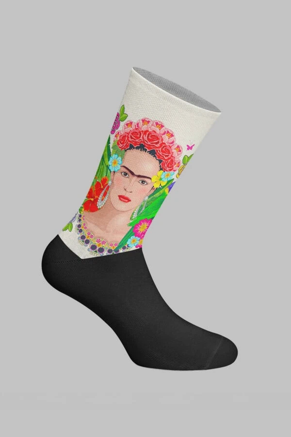 Frida Designed Digital Printed Socks