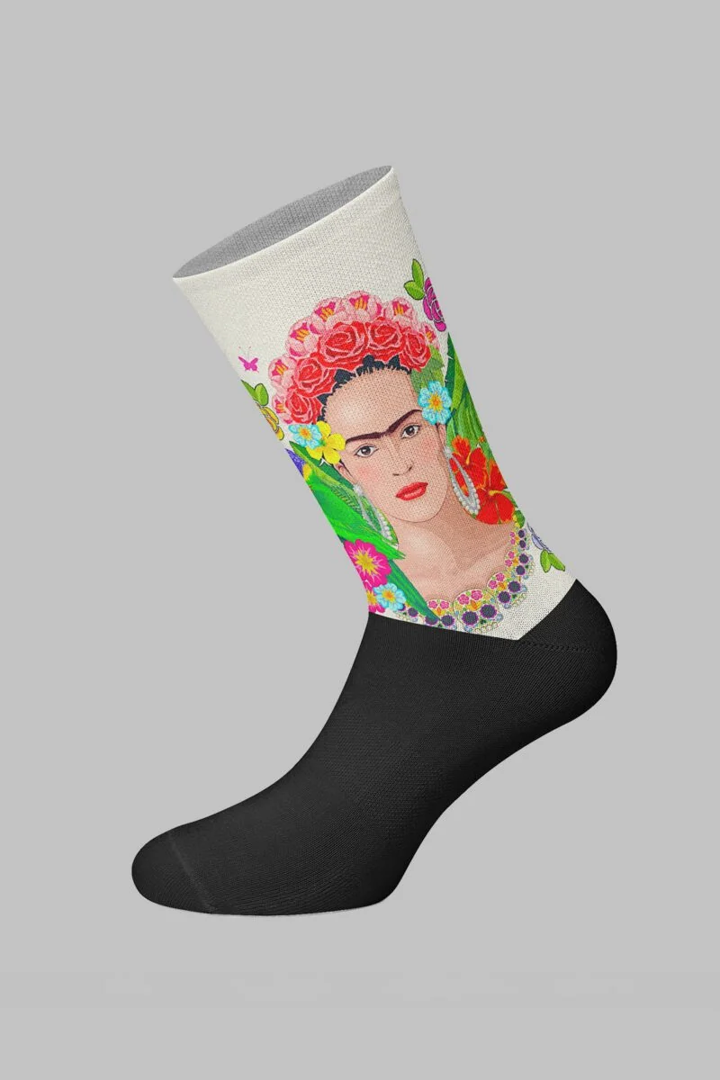 Frida Designed Digital Printed Socks - Image 2