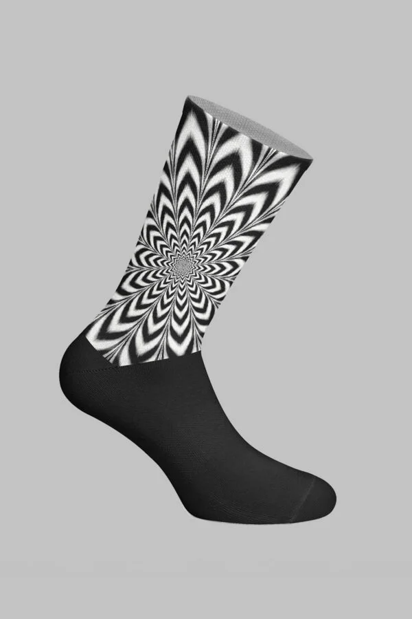 Zoom Designed Digital Printed Socks