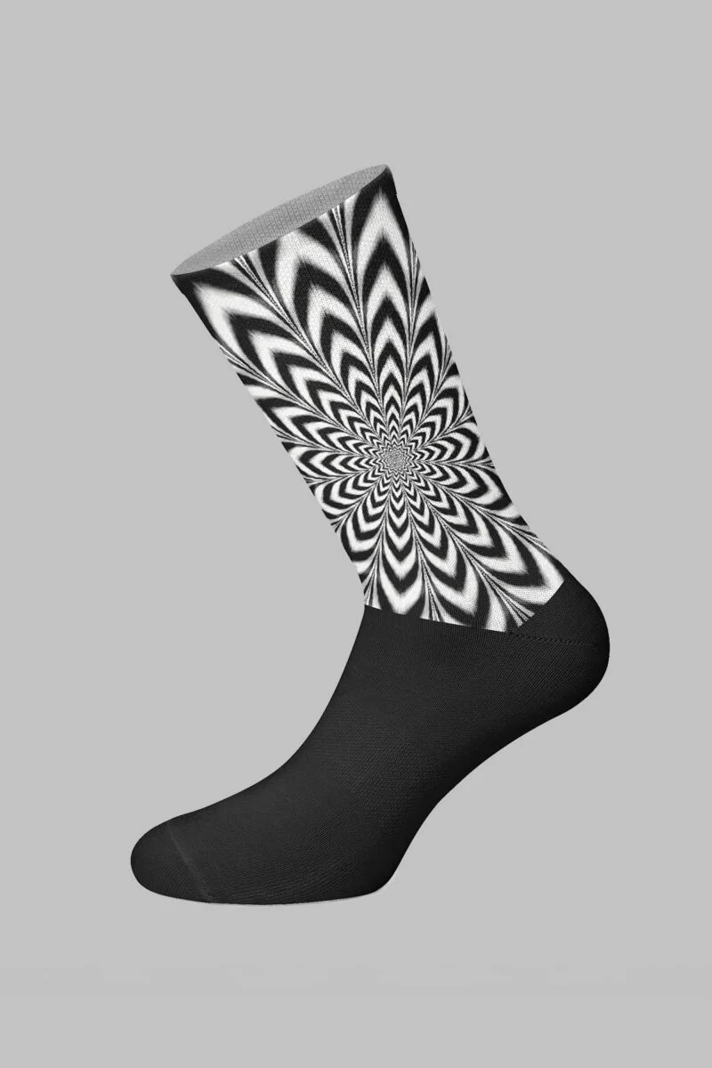 Zoom Designed Digital Printed Socks - Image 2