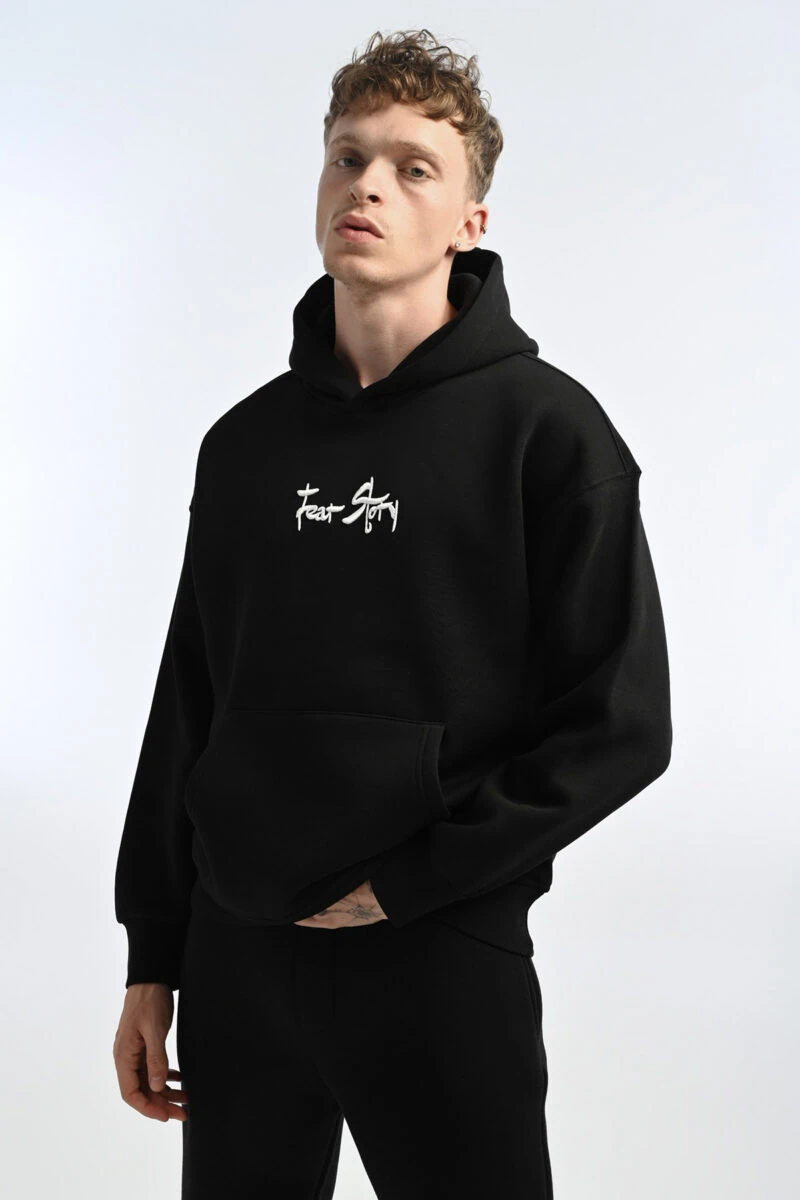 Cookie Monster Design Unisex Hoodie - Image 8