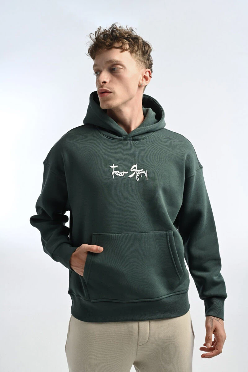 Cookie Monster Design Unisex Hoodie - Image 3
