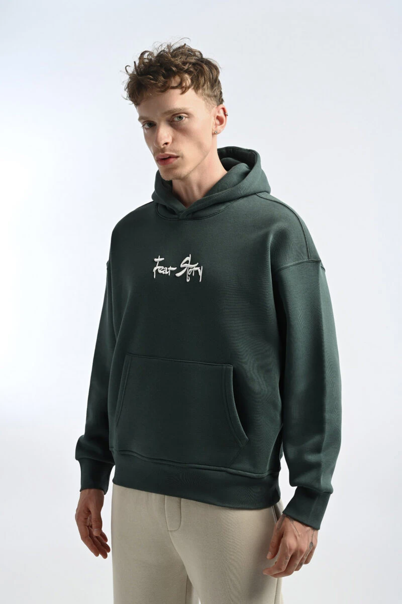 Cookie Monster Design Unisex Hoodie - Image 4