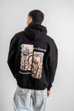 Compass Design Unisex Hoodie - Image 2