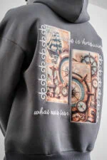 Compass Design Unisex Hoodie