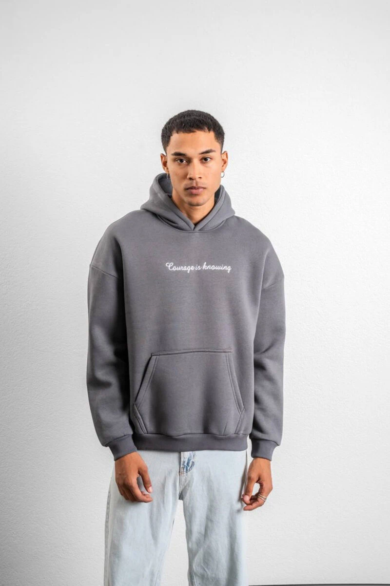 Compass Design Unisex Hoodie - Image 5