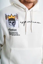 Reflections Skull Design Unisex Hoodie - Image 5