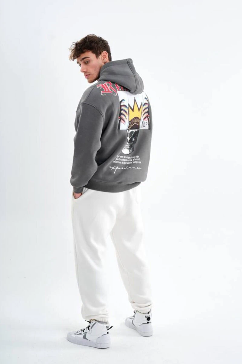 Reflections Skull Design Unisex Hoodie - Image 9