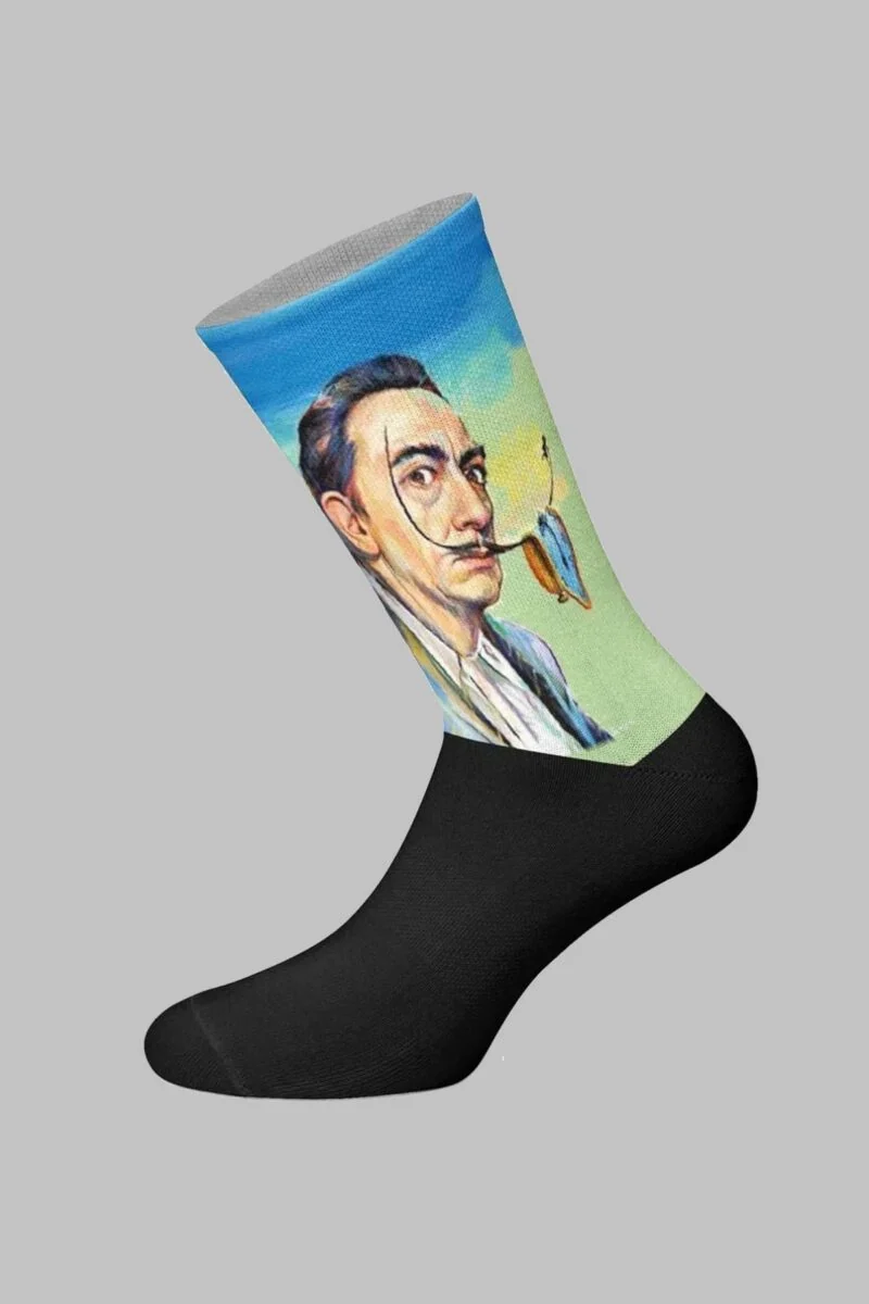 Dali Printed Digital Printed Socks - Image 2