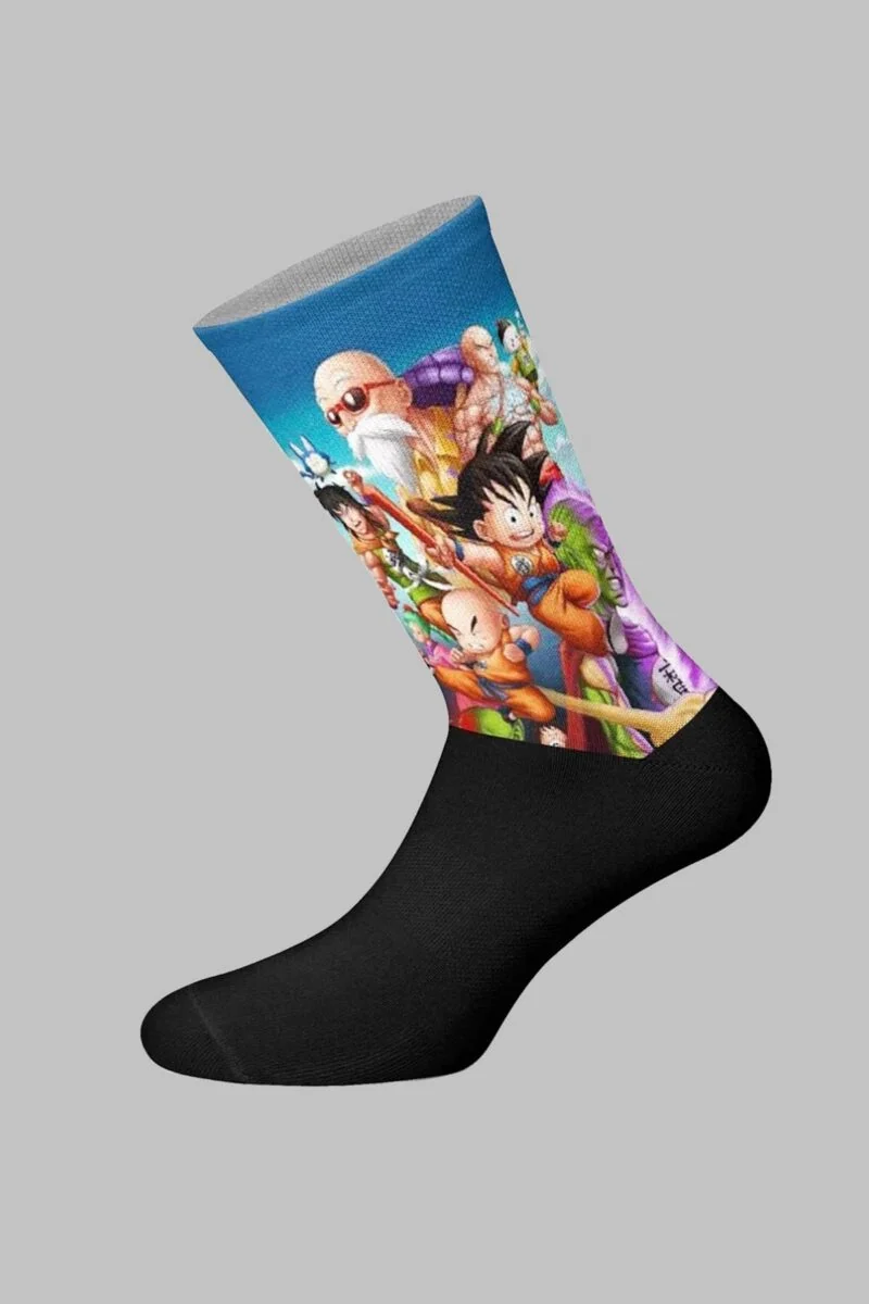 Anime Designed Digital Printed Socks - Image 2