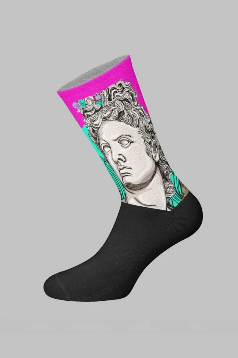 Herakles Designed Digital Printed Socks - Image 2