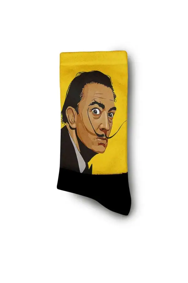 Salvador Dali Designed Digital Printed Socks