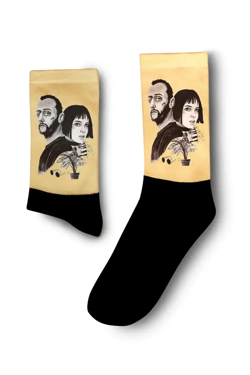 Leon Designed Digital Printed Socks - Image 2