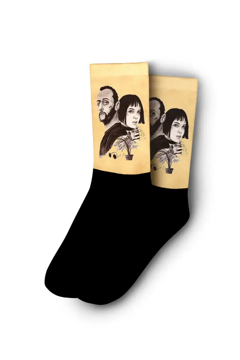 Leon Designed Digital Printed Socks - Image 3