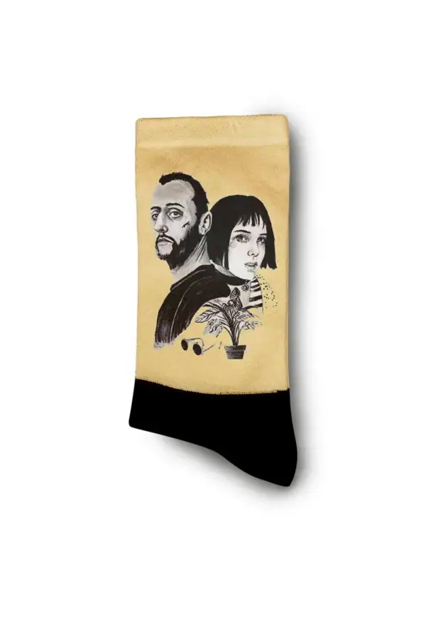 Leon Designed Digital Printed Socks
