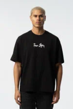 Cookie Monster Scream Embroidered Unisex T-Shirt - Image 4