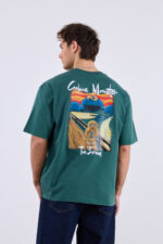 Cookie Monster Scream embroidered unisex T-shirt by Acron Design