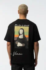 Mona Da Vinci Design Unisex T-Shirt - Image 8