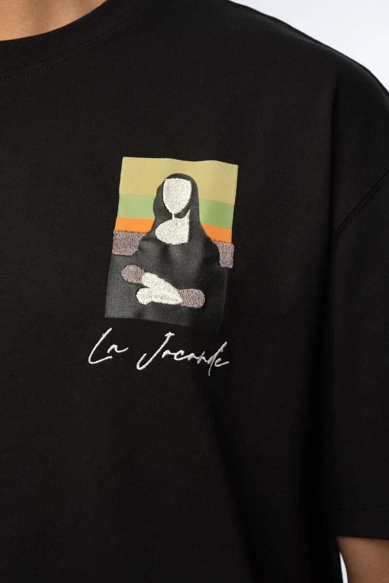 Mona Da Vinci Design Unisex T-Shirt - Image 12