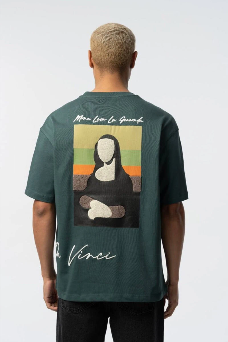 Mona Da Vinci Design Unisex T-Shirt - Image 2