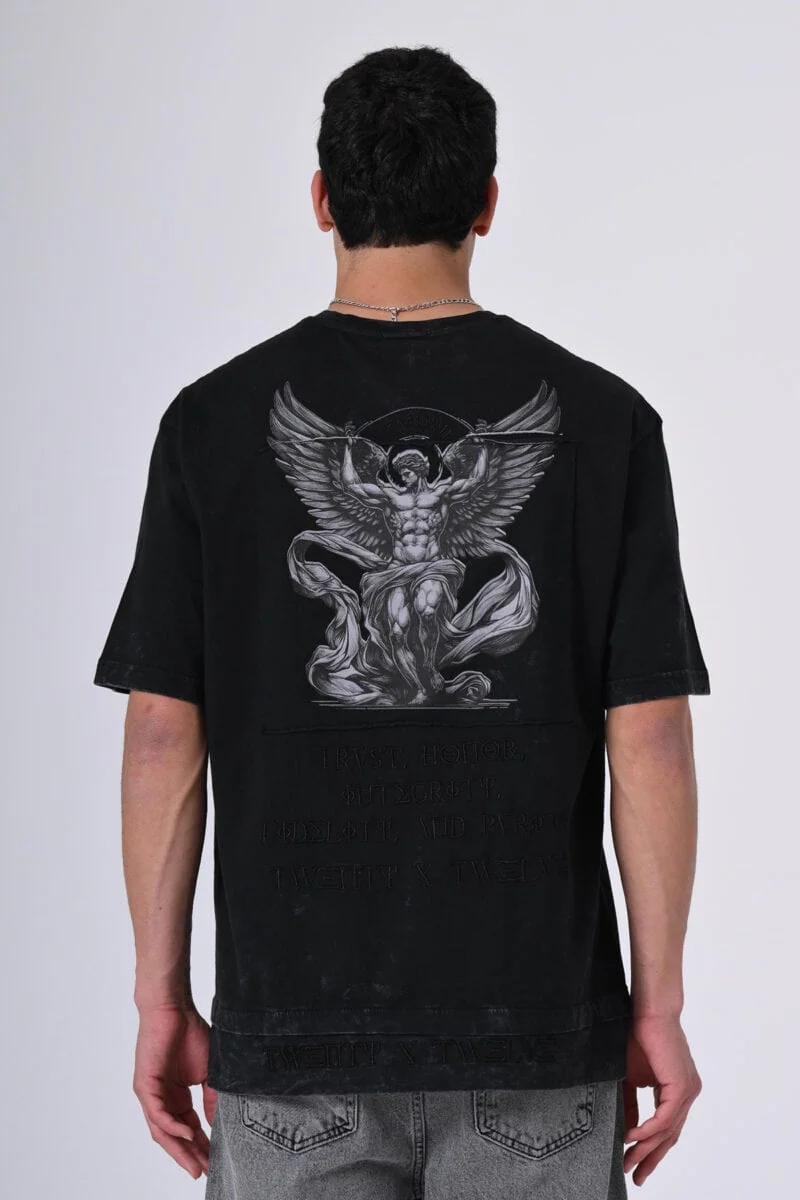 Tattoo Archangel Design Unisex T-Shirt - Image 2
