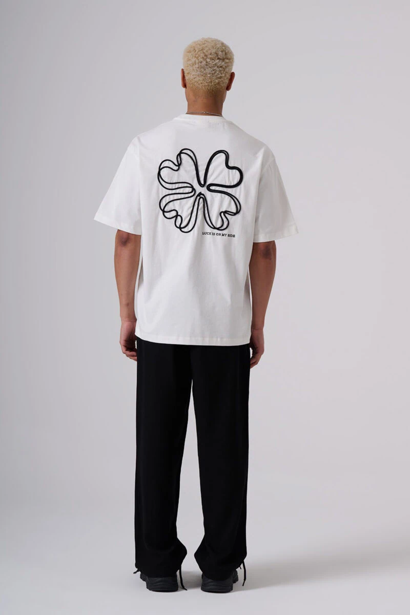 Clover Design Unisex T-Shirt - Image 6