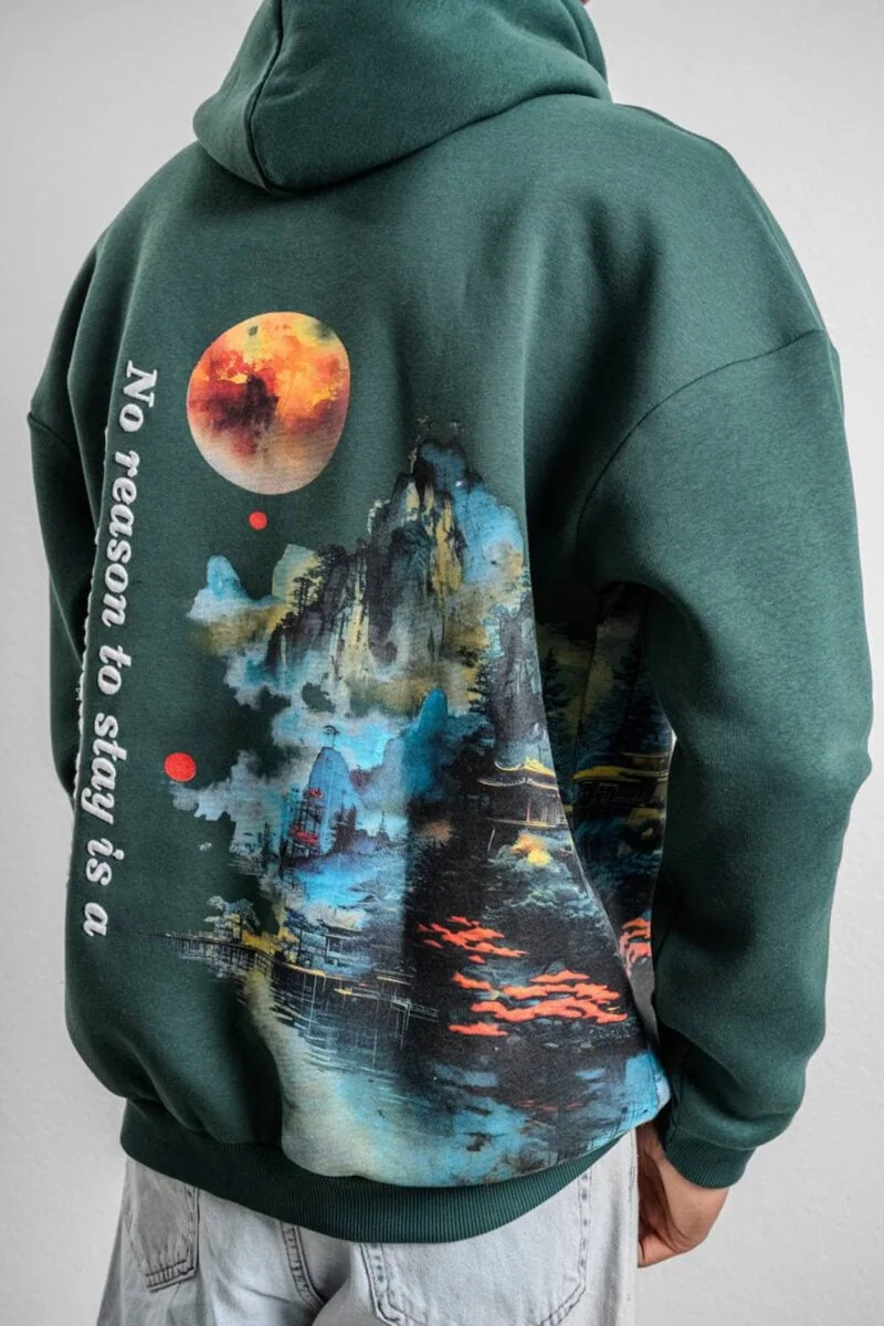 No Reason Hoodie Design Unisex Hoodie - Image 6