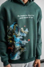 No Reason Hoodie Design Unisex Hoodie - Image 8