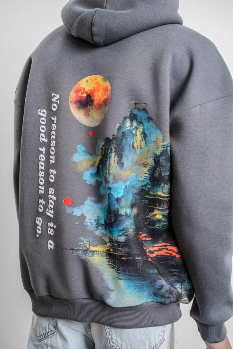 No Reason Hoodie Design Unisex Hoodie - Image 10