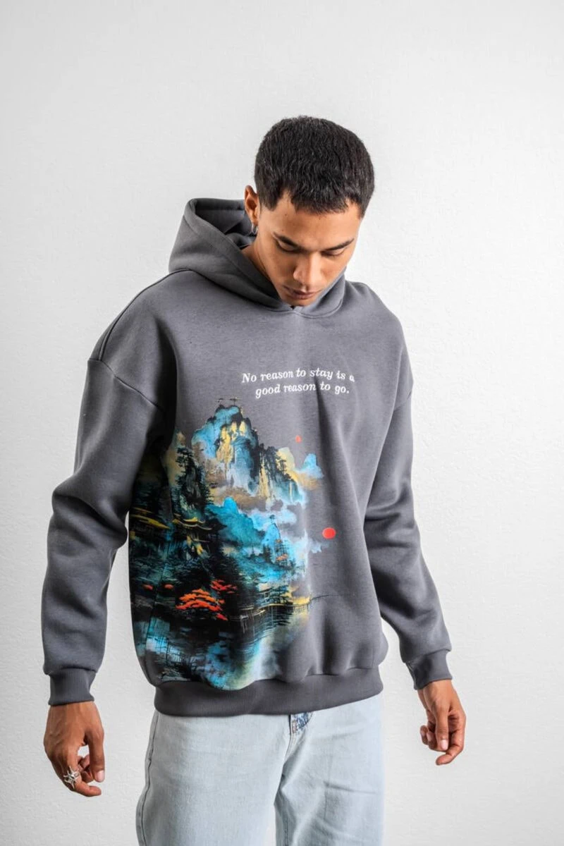 No Reason Hoodie Design Unisex Hoodie - Image 11