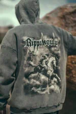Rippikoulu Vintage Wash Unisex Hoodie