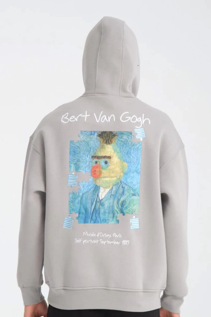 Bert Van Gogh Design Unisex Hoodie - Image 4