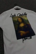 Mona Lisa Design Unisex T-Shirt - Image 5