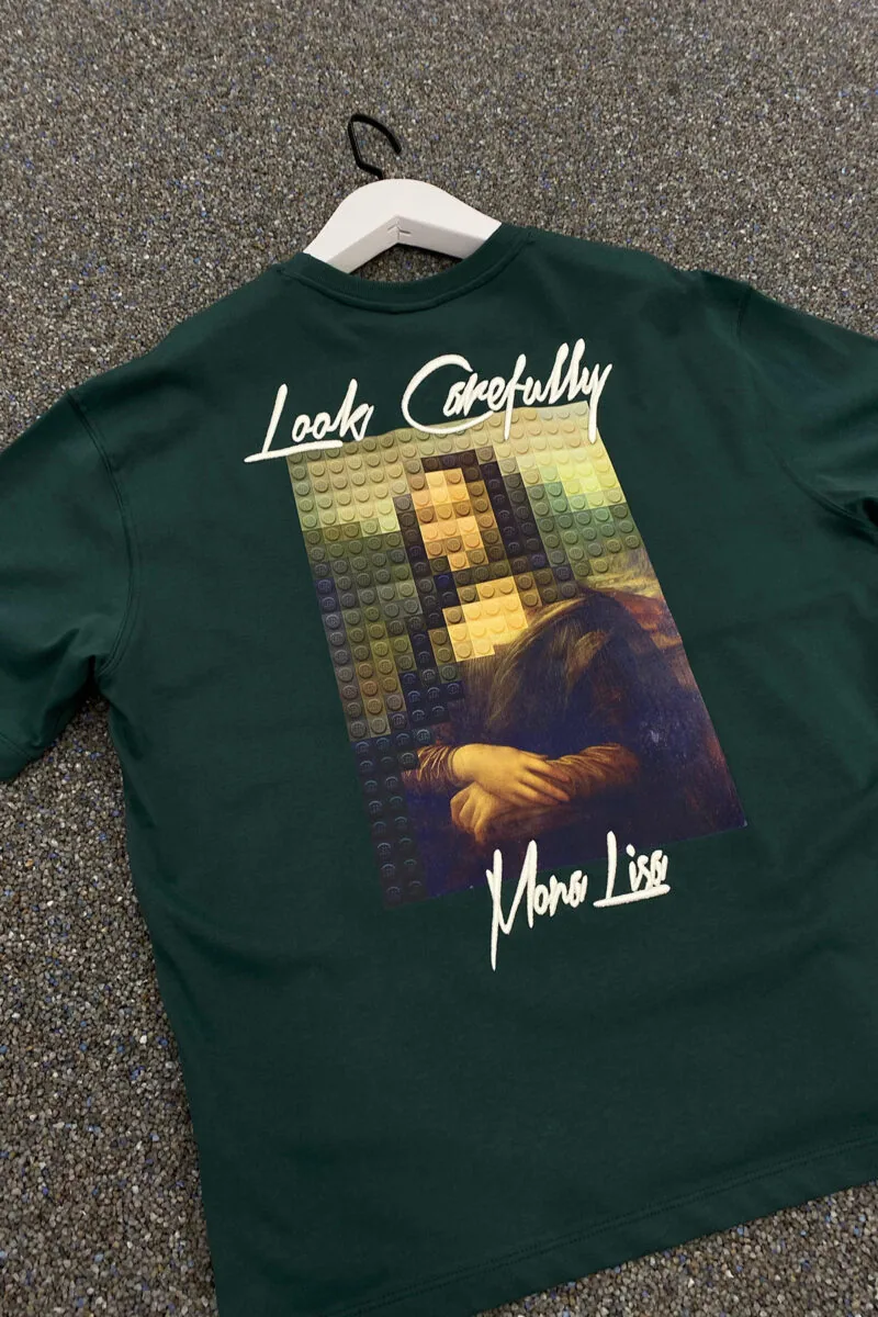 Mona Lisa Design Unisex T-Shirt - Image 6